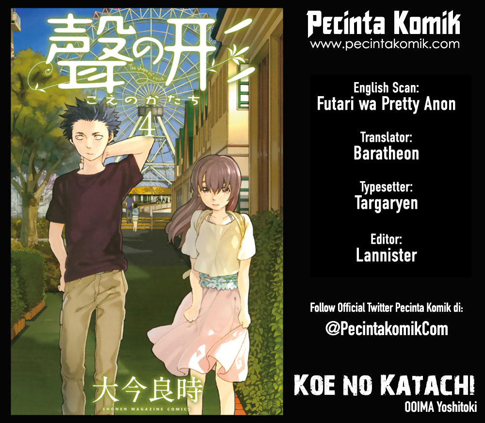 Koe no Katachi Chap 28 - Next Chap 29