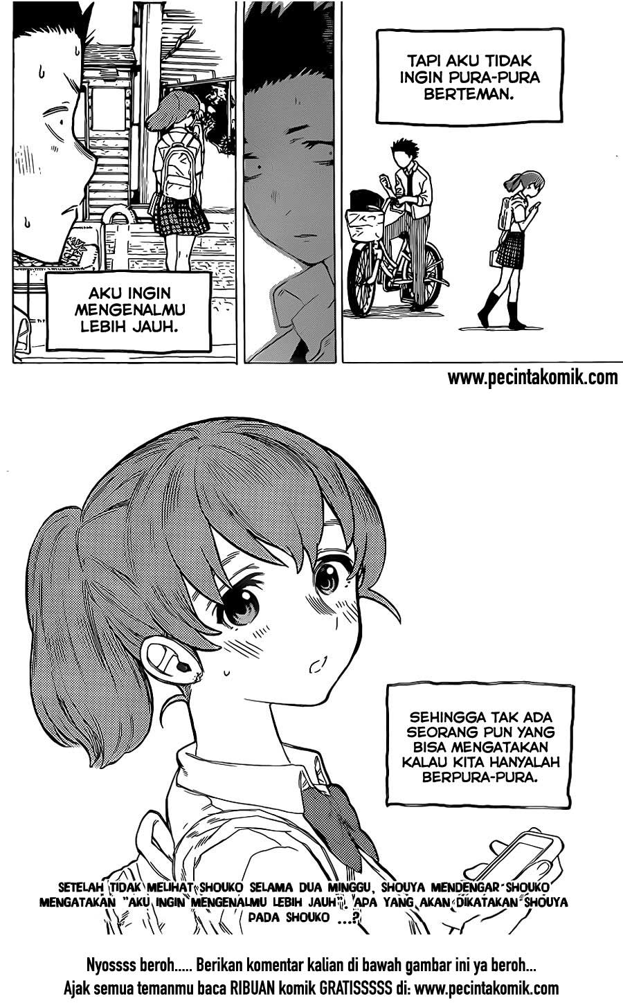 Koe no Katachi Chap 22 - Next Chap 23