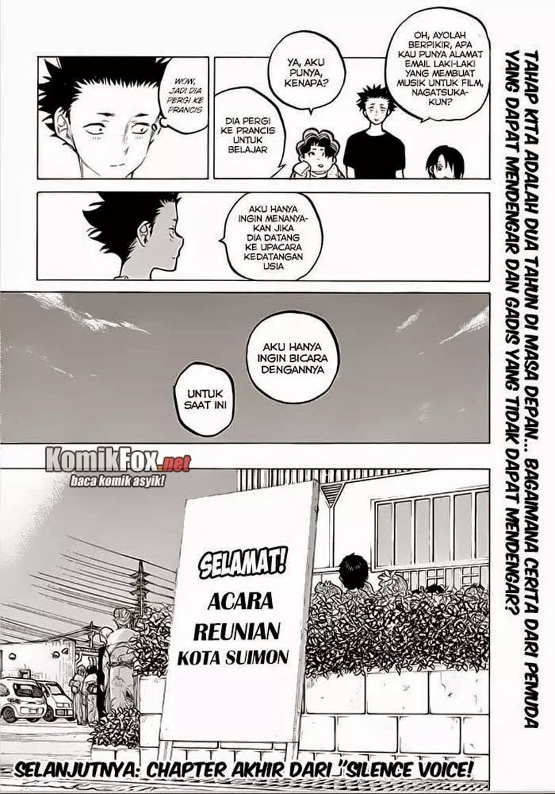 Koe no Katachi Chap 61 - Next Chap 62