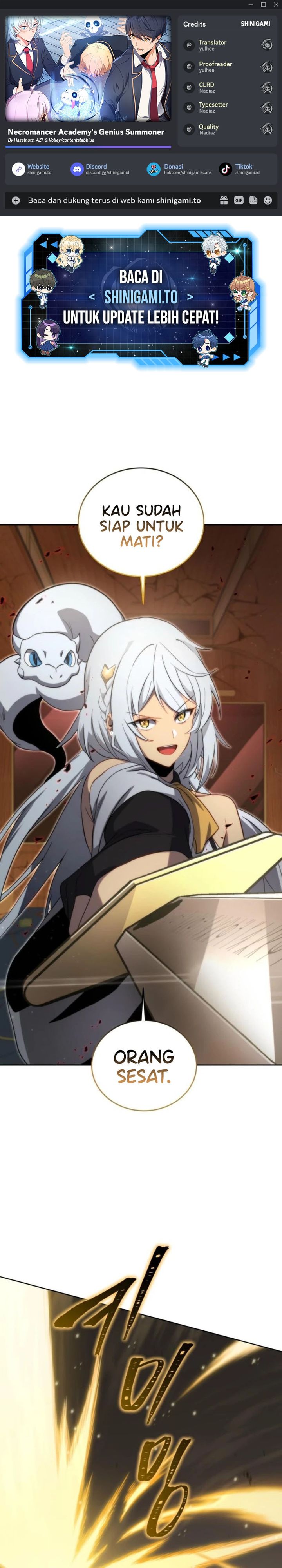 Necromancer Academy’s Genius Summoner  Chap 171 - Next Chap 172