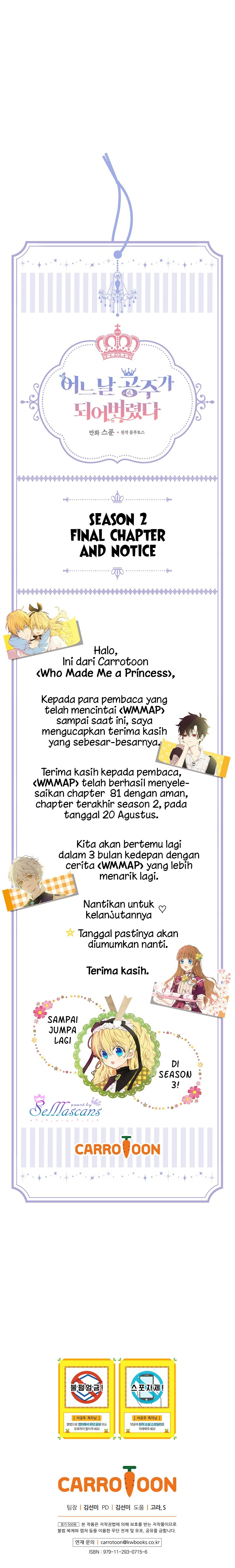 Who Made Me a Princess Chap 81 - Next Chap 82