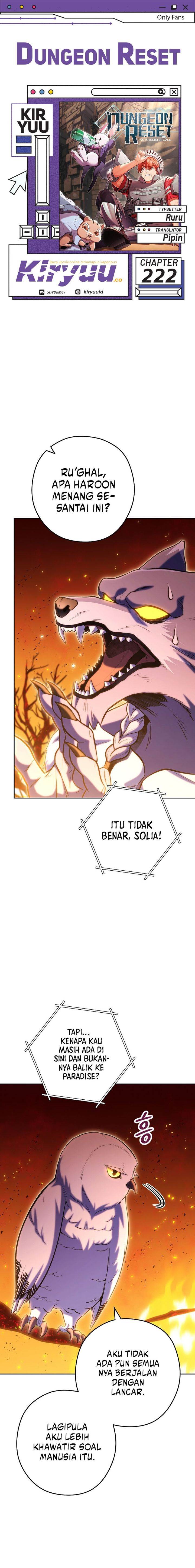 Dungeon Reset Chap 222 - Next Chap 223