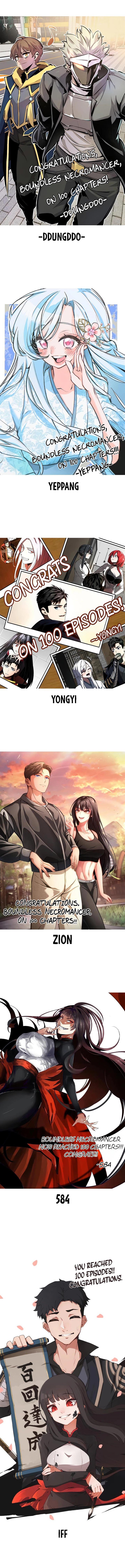 Boundless Necromancer Chap 100 - Next Chap 101