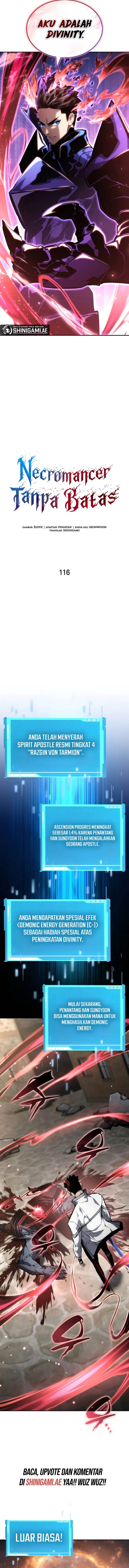 Boundless Necromancer Chap 116 - Next Chap 117
