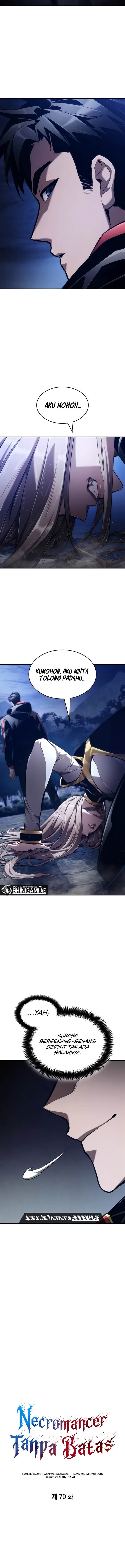 Boundless Necromancer Chap 70 - Next Chap 71