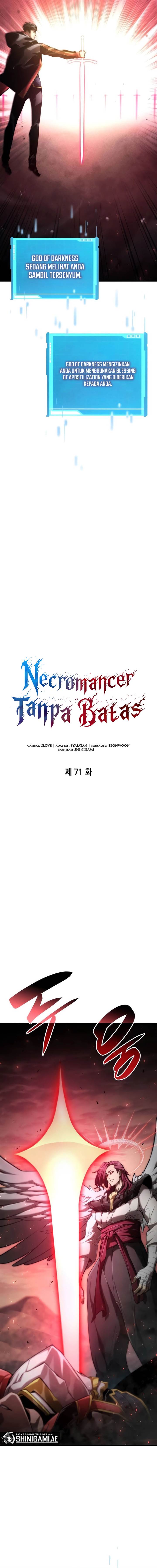 Boundless Necromancer Chap 71 - Next Chap 72