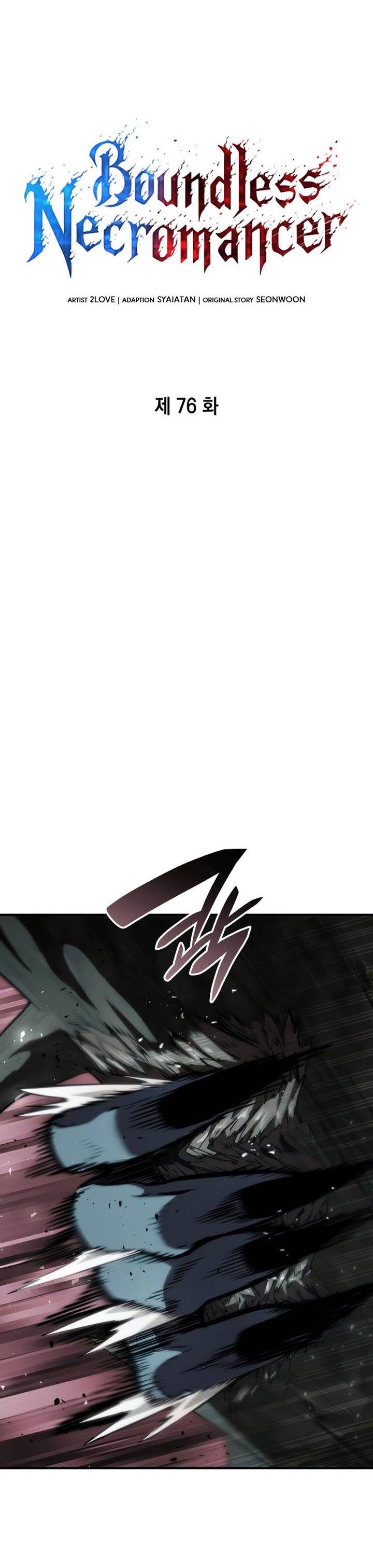 Boundless Necromancer Chap 76 - Next Chap 77
