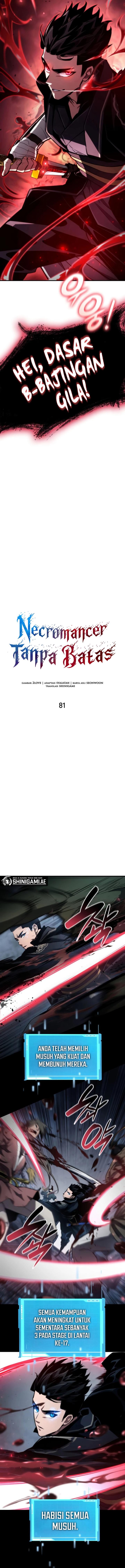 Boundless Necromancer Chap 81 - Next Chap 82
