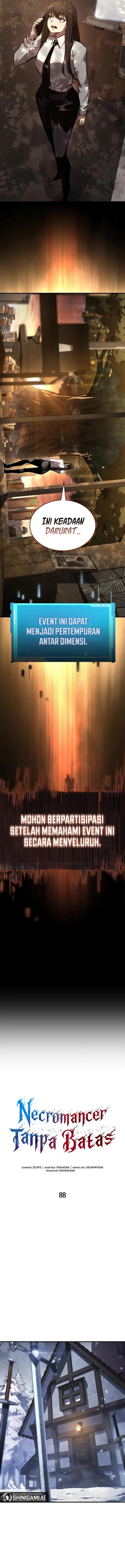 Boundless Necromancer Chap 88 - Next Chap 89