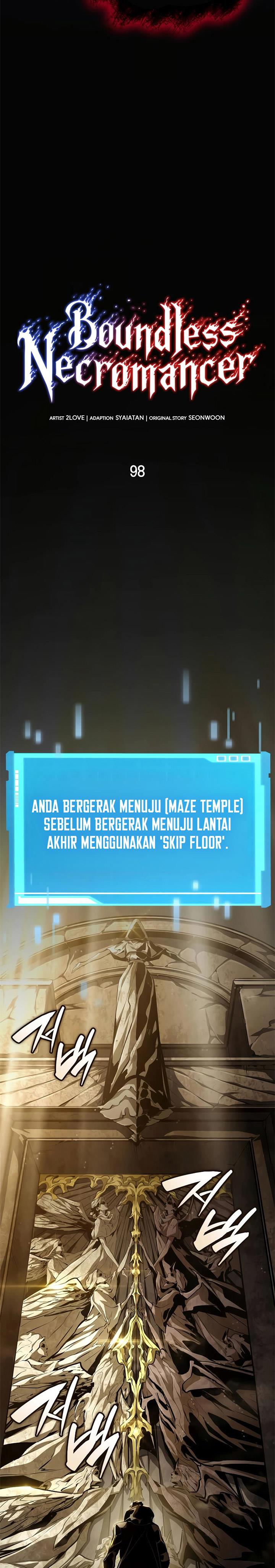 Boundless Necromancer Chap 98 - Next Chap 99