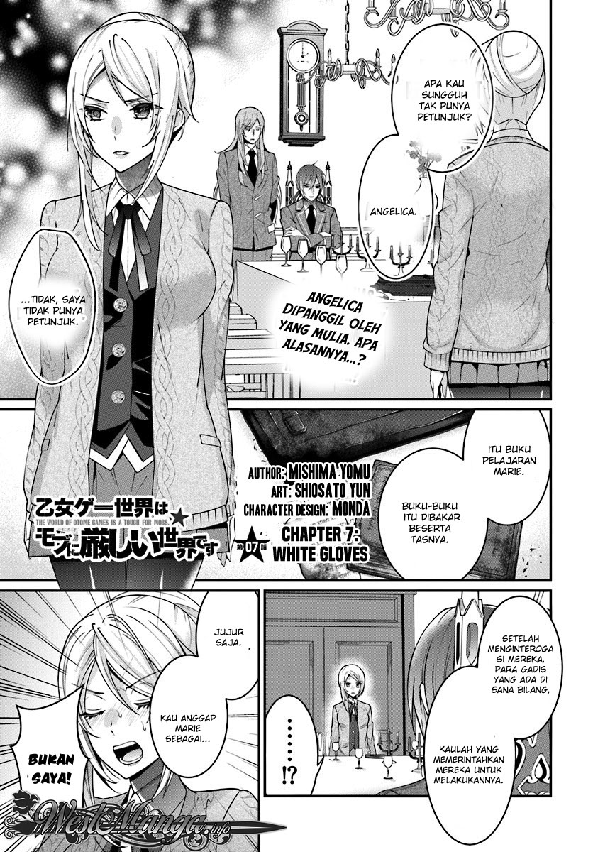 Otome Game Sekai wa Mob ni Kibishii Sekai Desu Chap 7.1 - Next Chap 8.1