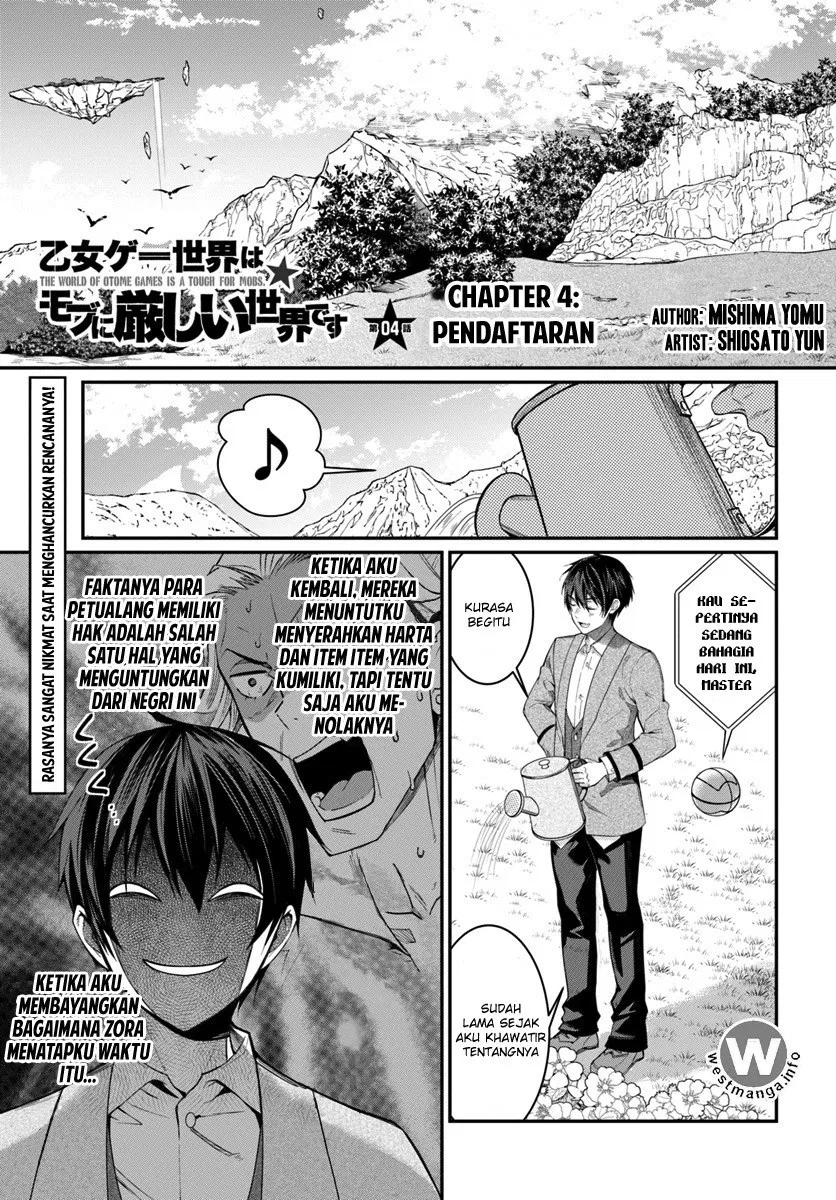 Otome Game Sekai wa Mob ni Kibishii Sekai Desu Chap 4 - Next Chap 5