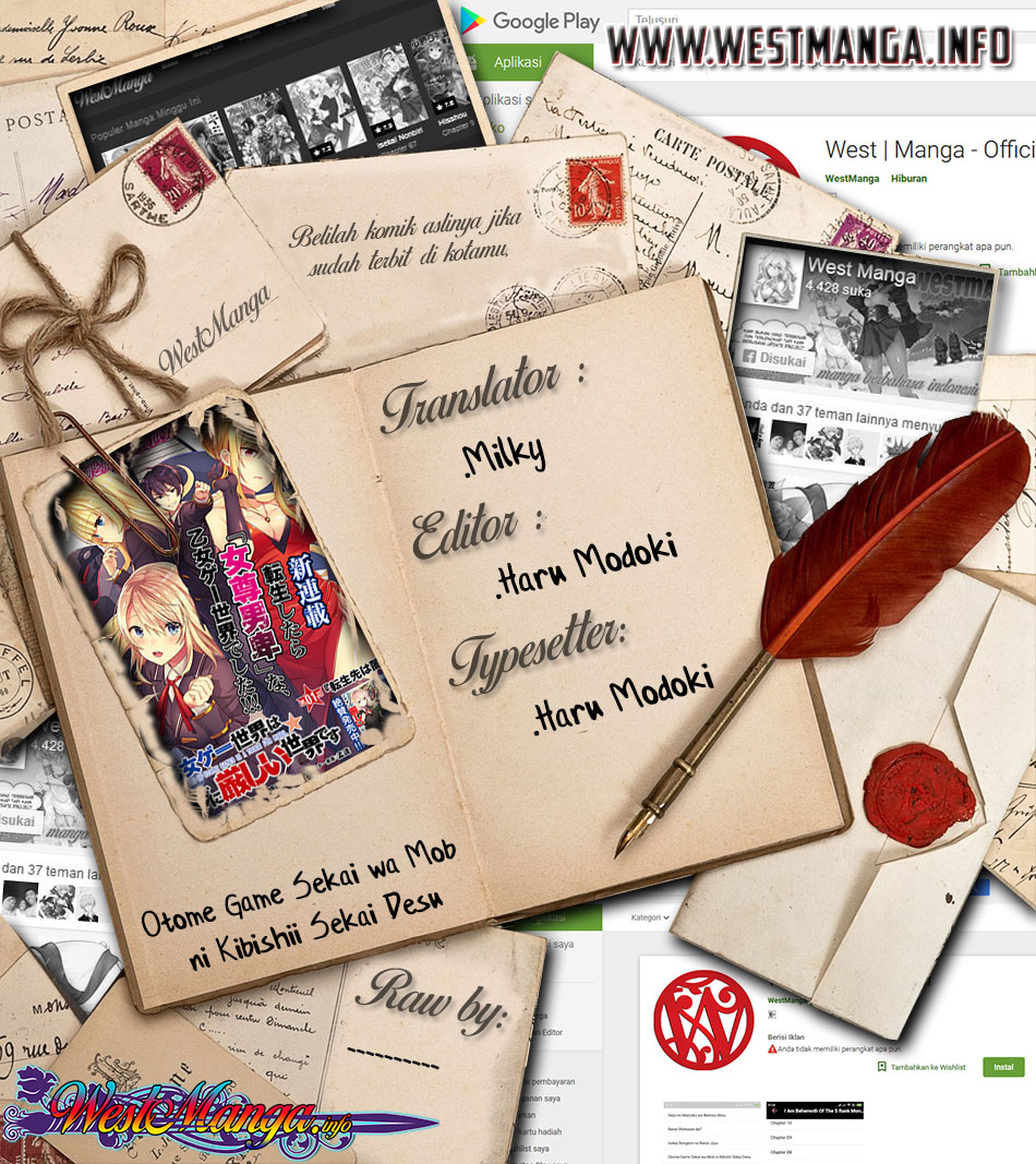 Otome Game Sekai wa Mob ni Kibishii Sekai Desu Chap 5 - Next Chap 6