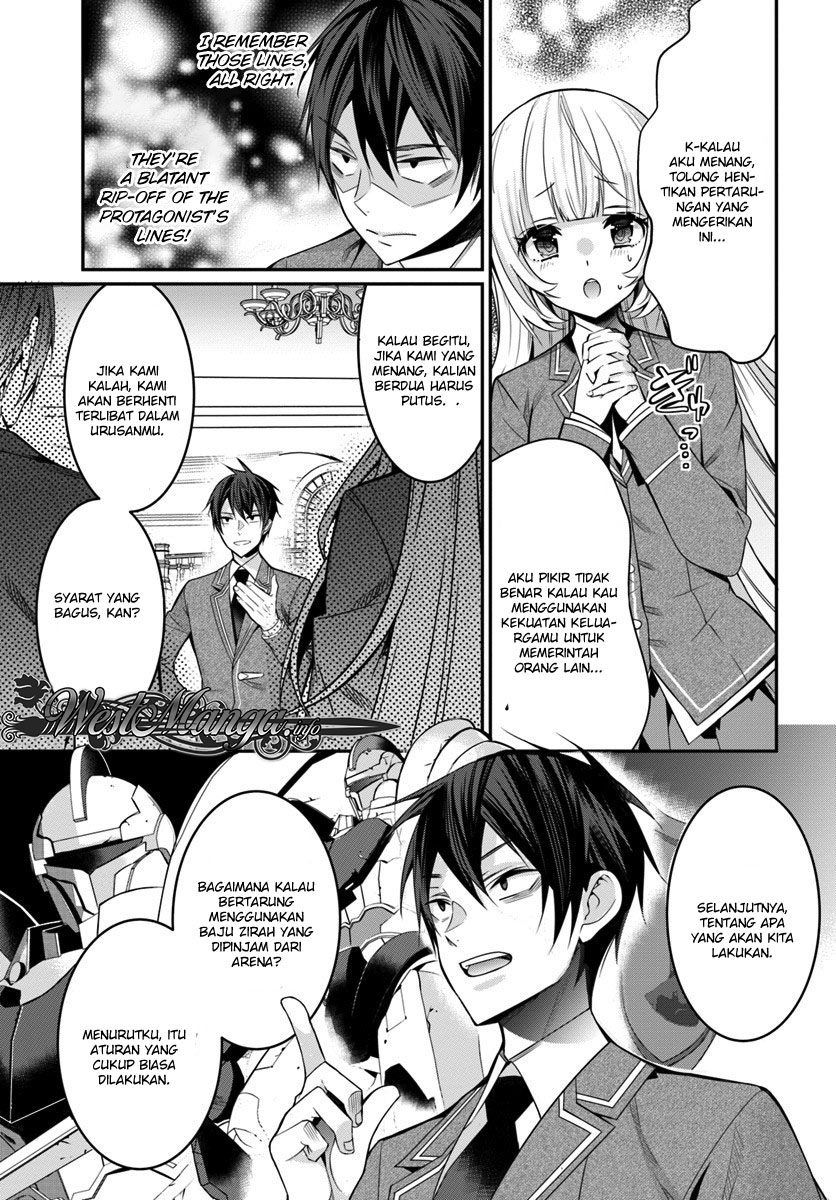 Otome Game Sekai wa Mob ni Kibishii Sekai Desu Chap 8 - Next Chap 9