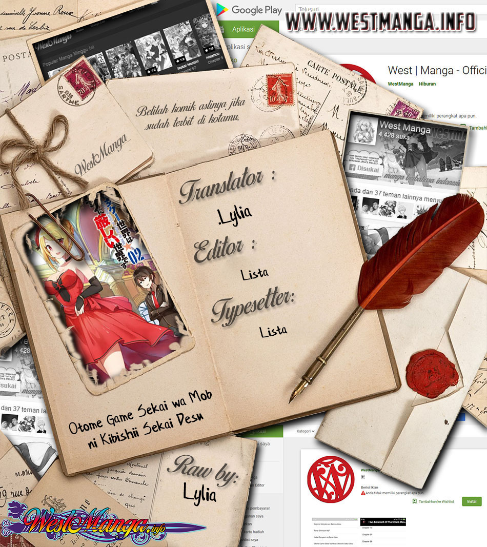 Otome Game Sekai wa Mob ni Kibishii Sekai Desu Chap 25 - Next Chap 26