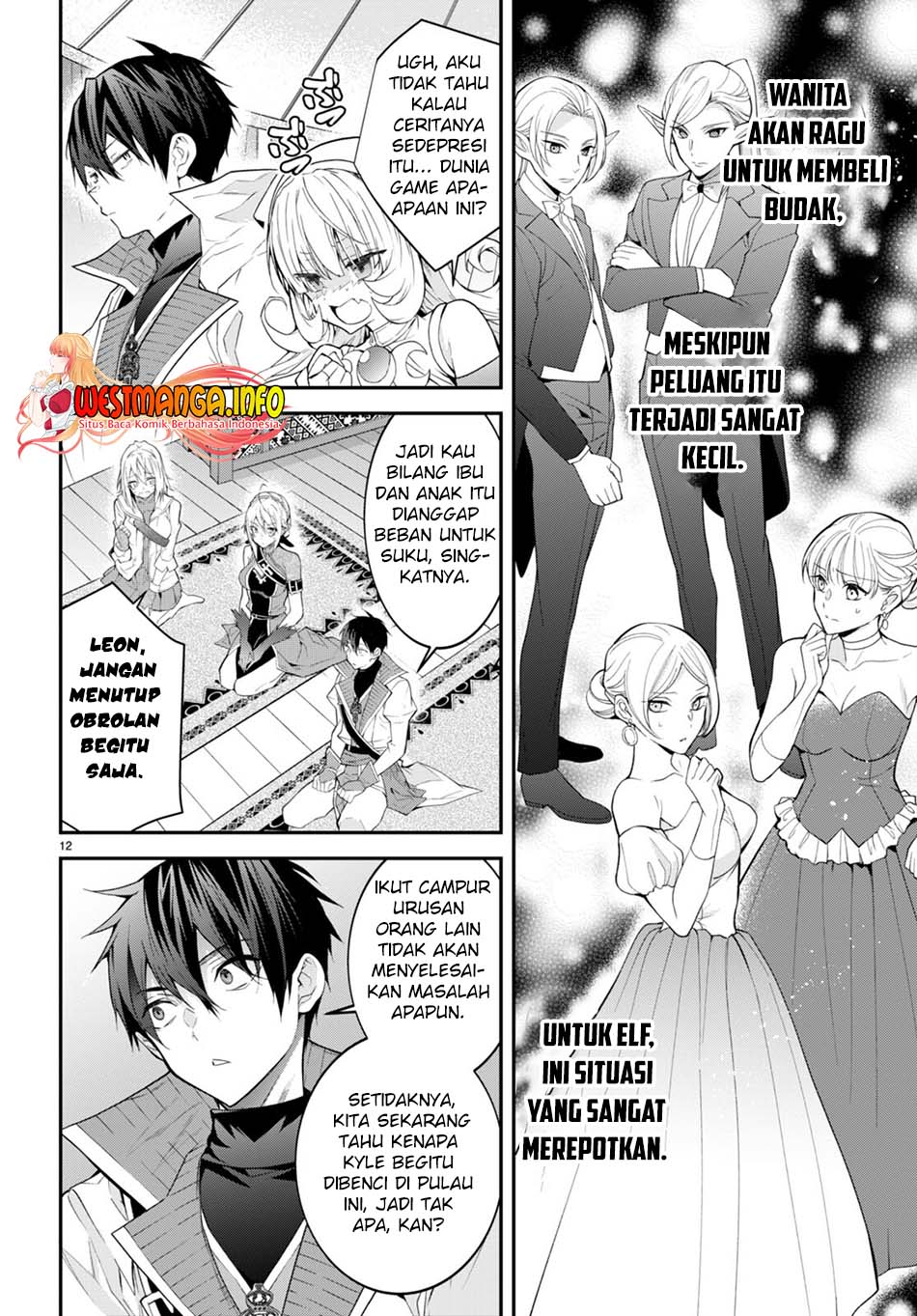 Otome Game Sekai wa Mob ni Kibishii Sekai Desu Chap 44 - Next Chap 45