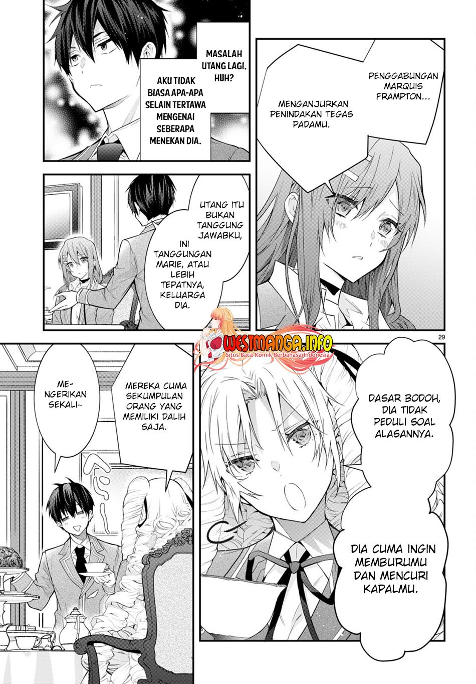 Otome Game Sekai wa Mob ni Kibishii Sekai Desu Chap 45 - Next Chap 46
