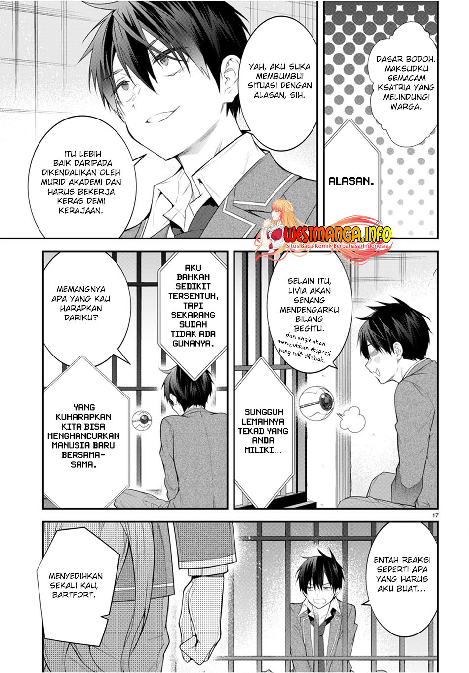 Otome Game Sekai wa Mob ni Kibishii Sekai Desu Chap 48 - Next Chap 49