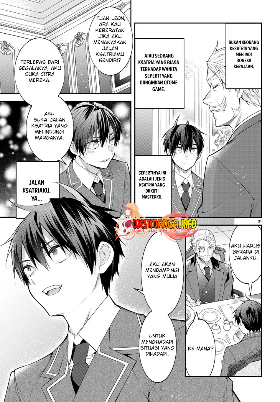 Otome Game Sekai wa Mob ni Kibishii Sekai Desu Chap 49 - Next Chap 50