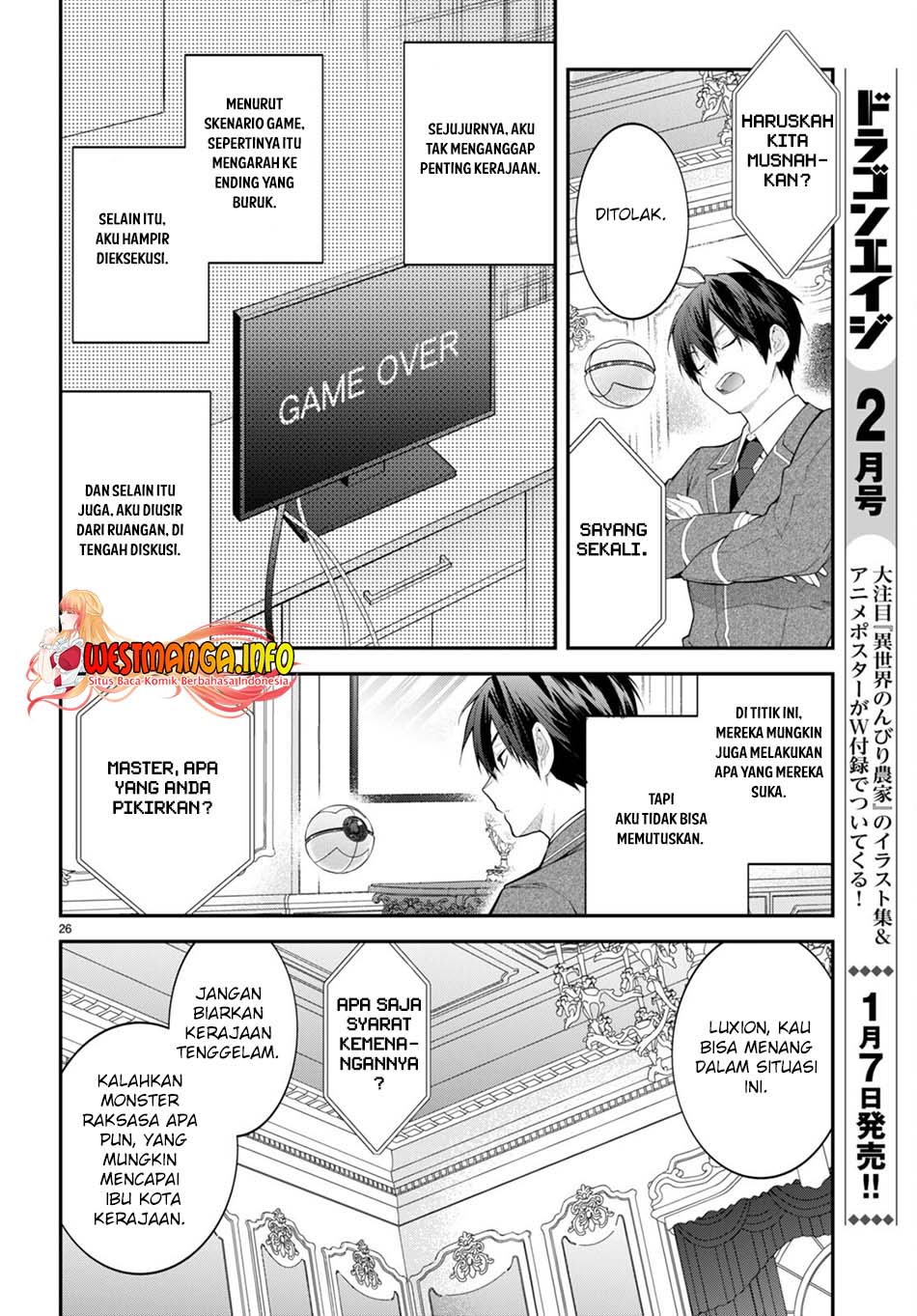 Otome Game Sekai wa Mob ni Kibishii Sekai Desu Chap 49 - Next Chap 50