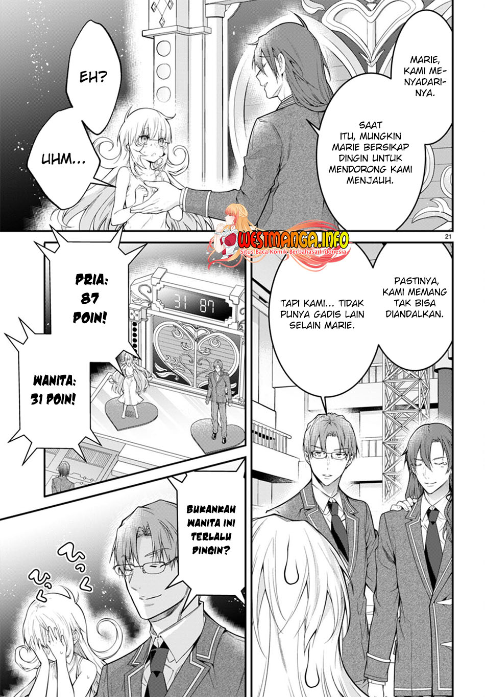 Otome Game Sekai wa Mob ni Kibishii Sekai Desu Chap 54 - Next Chap 55