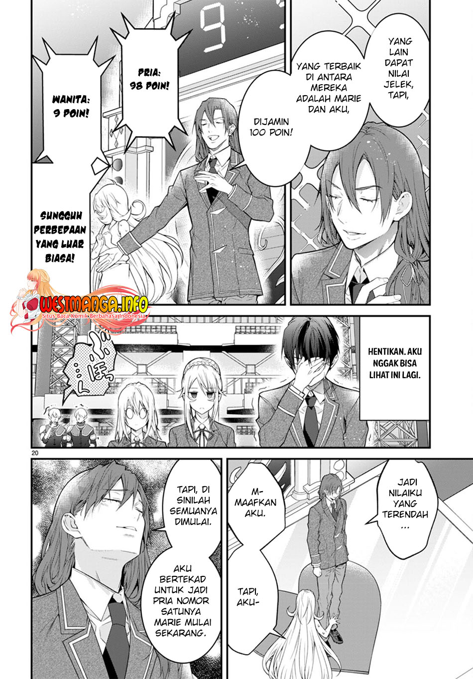 Otome Game Sekai wa Mob ni Kibishii Sekai Desu Chap 54 - Next Chap 55