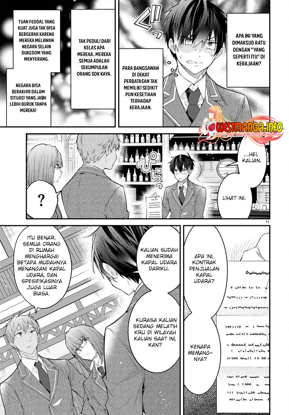 Otome Game Sekai wa Mob ni Kibishii Sekai Desu Chap 50 - Next Chap 51
