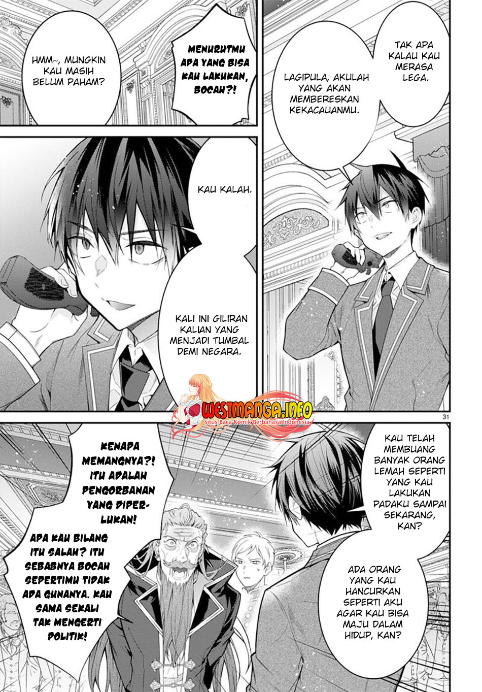 Otome Game Sekai wa Mob ni Kibishii Sekai Desu Chap 53 - Next Chap 54