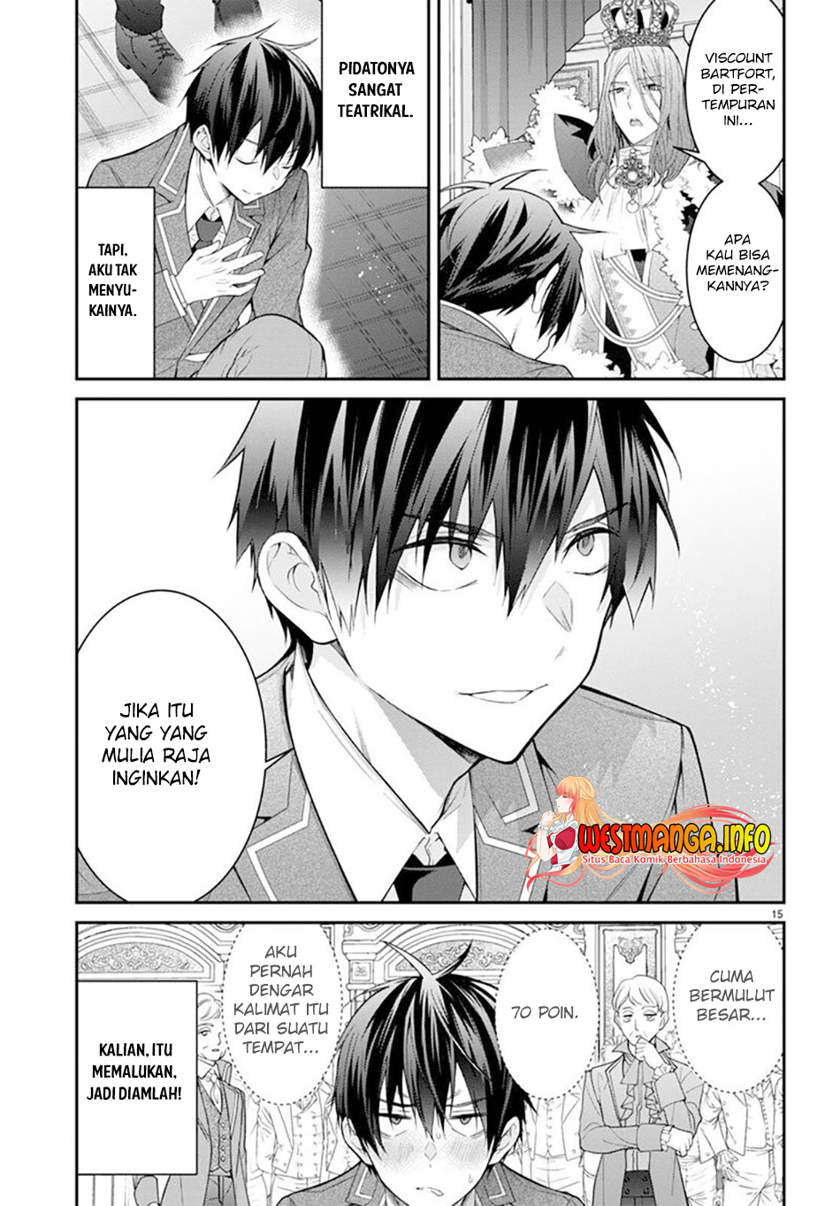 Otome Game Sekai wa Mob ni Kibishii Sekai Desu Chap 53 - Next Chap 54