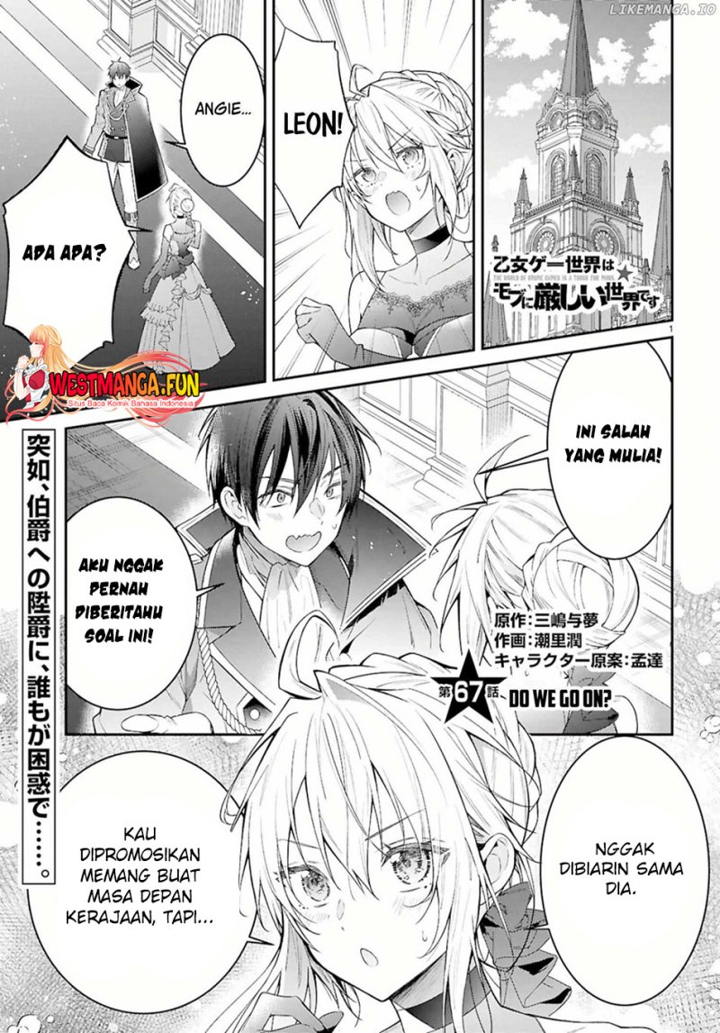 Otome Game Sekai wa Mob ni Kibishii Sekai Desu Chap 67 - Next Chap 68
