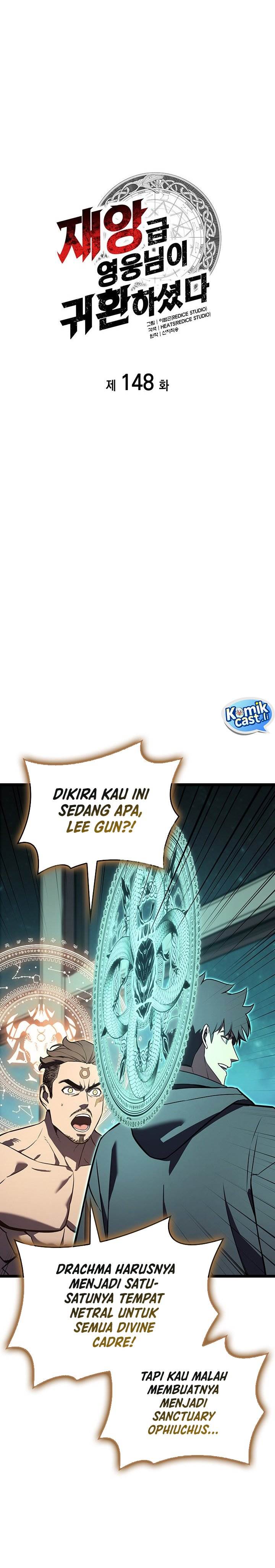 A Disaster-Class Hero Has Returned Chap 148 - Next Chap 149
