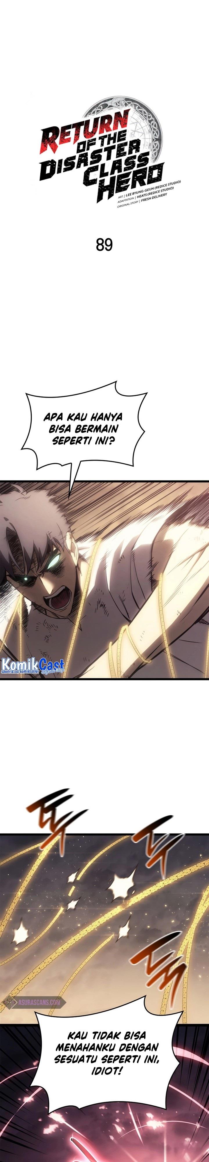 A Disaster-Class Hero Has Returned Chap 89 - Next Chap 90