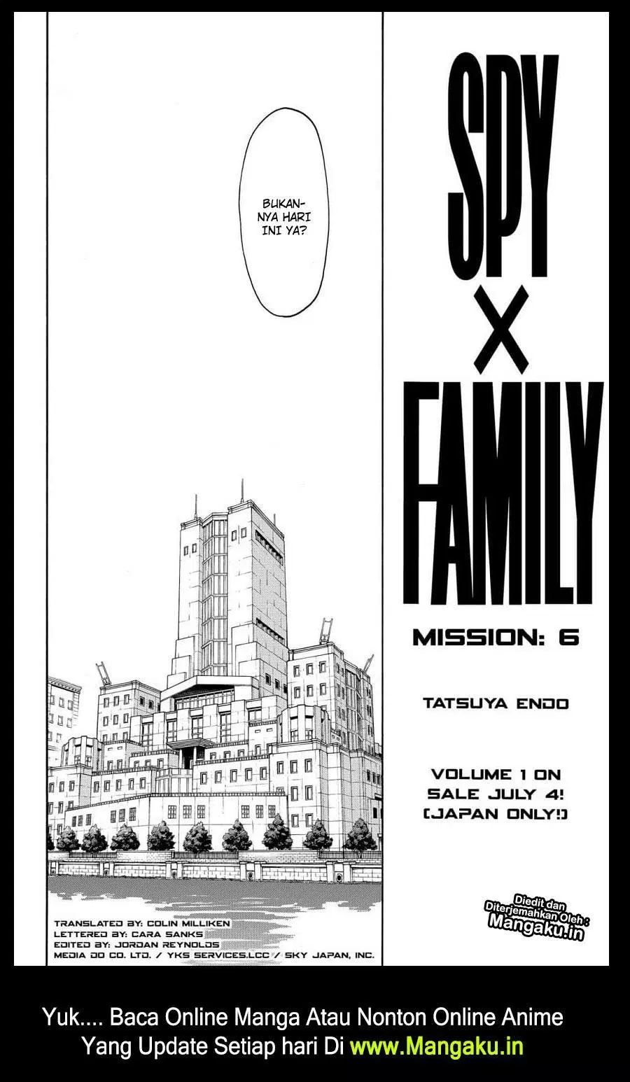 Spy X Family Chap 6 - Next Chap 7