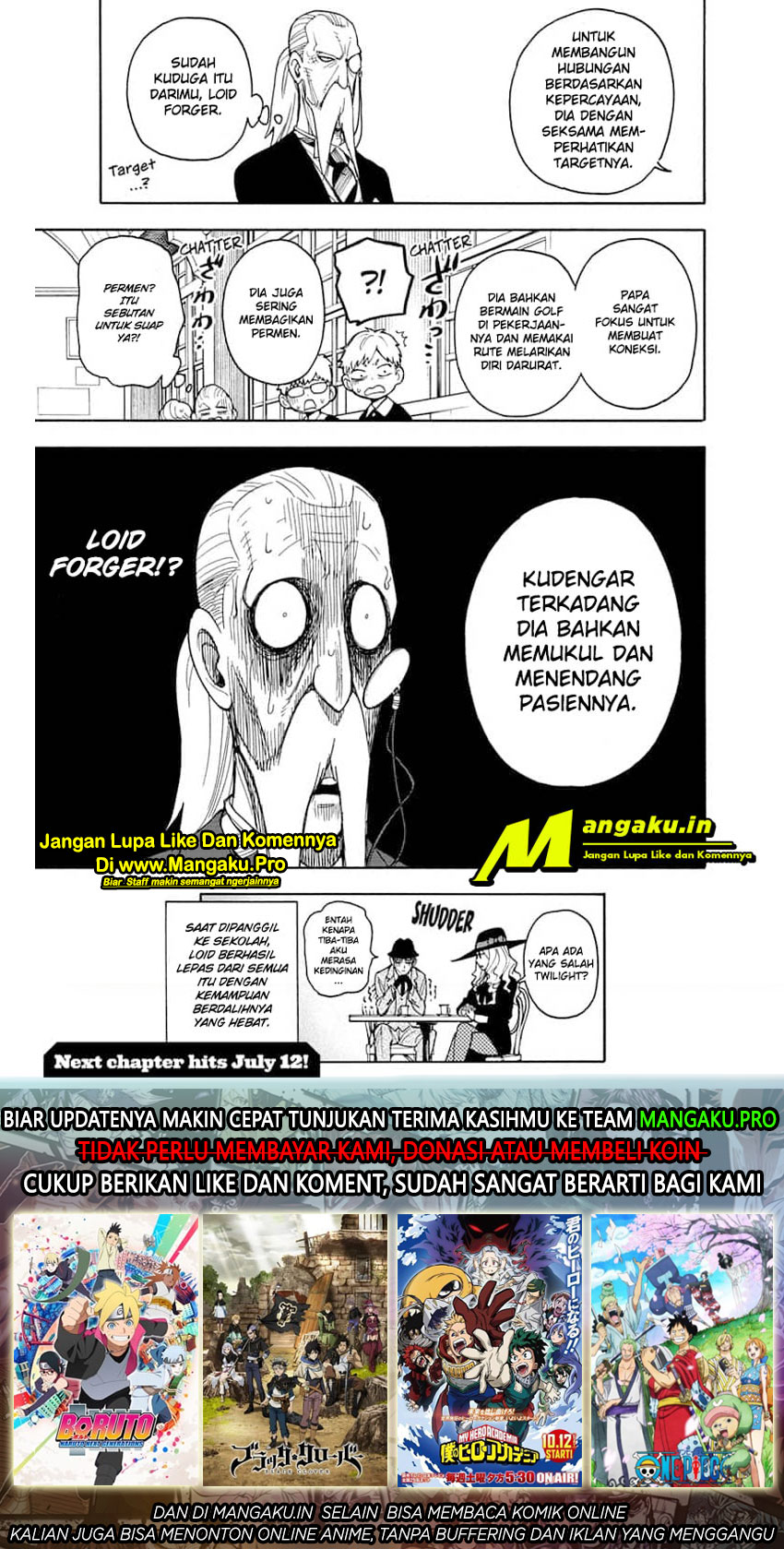 Spy X Family Chap 29 - Next Chap 30