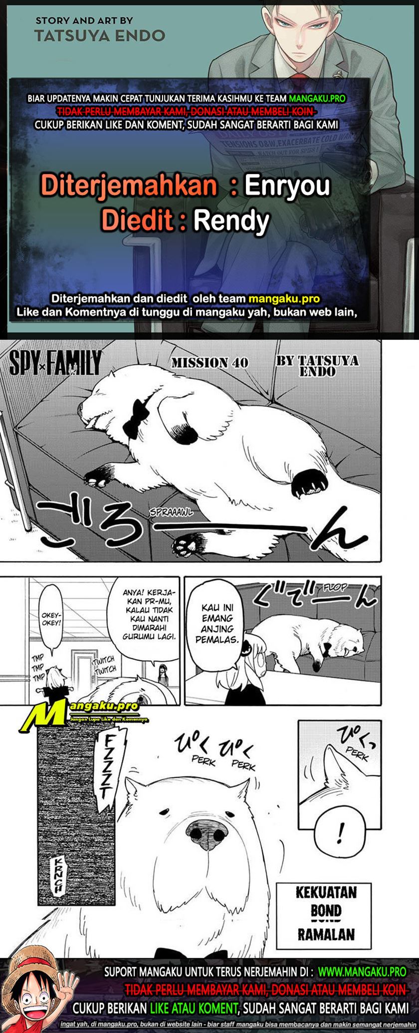 Spy X Family Chap 40 - Next Chap 41