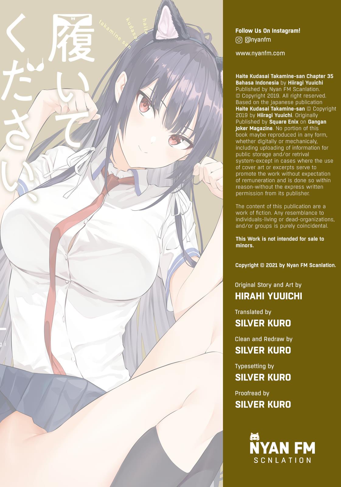 Haite Kudasai, Takamine San Chap 35 - Next Chap 36