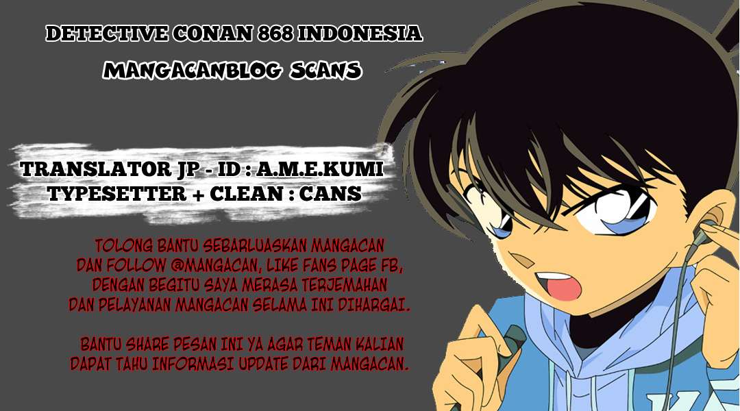 Detective Conan Chap 868 - Next Chap 869