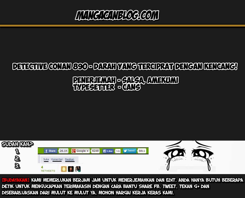 Detective Conan Chap 890 - Next Chap 891