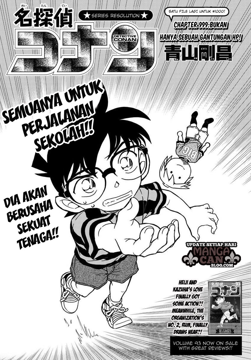 Detective Conan Chap 999 - Next Chap 1000