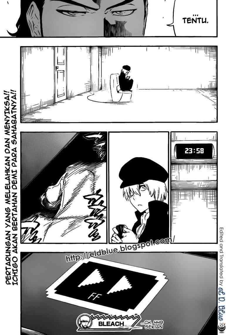 Bleach Chap 449 - Next Chap 450