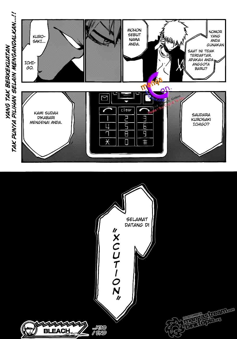 Bleach Chap 430 - Next Chap 431