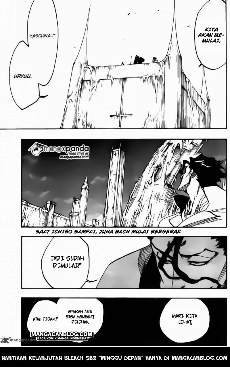 Bleach Chap 582 - Next Chap 583
