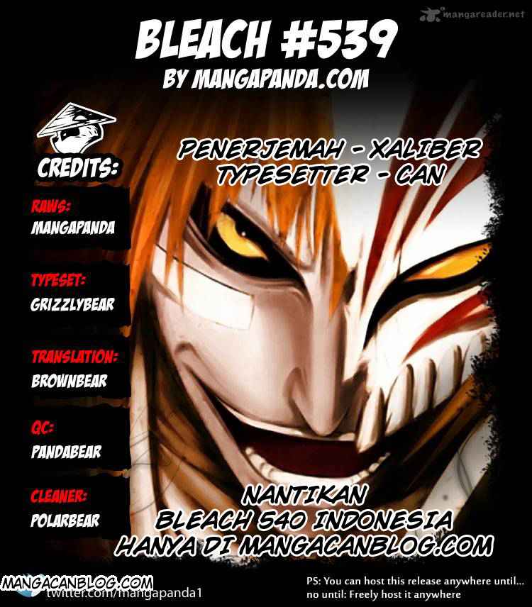 Bleach Chap 539 - Next Chap 540