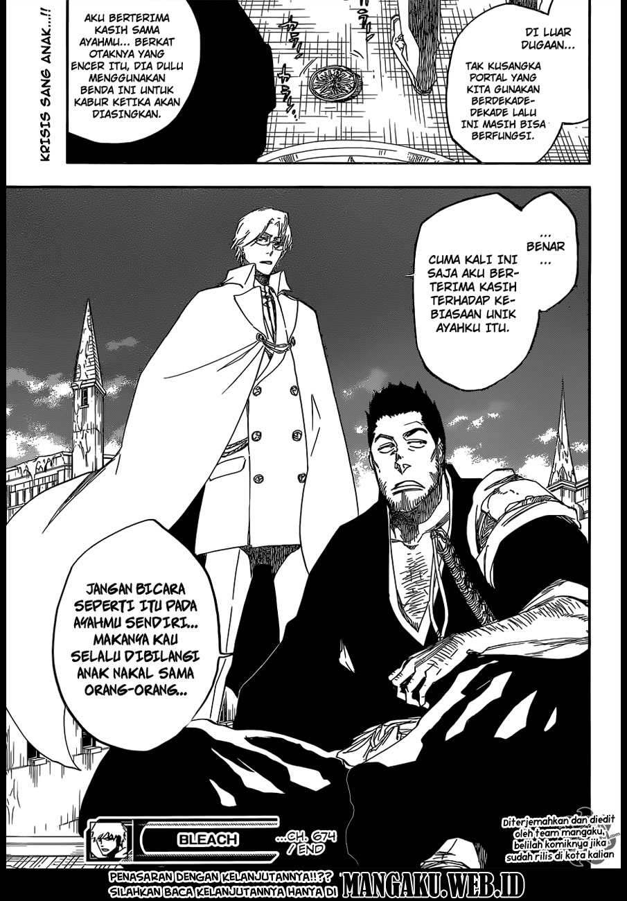 Bleach Chap 674 - Next Chap 675