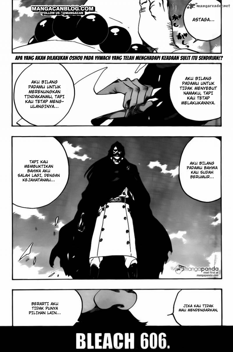 Bleach Chap 606 - Next Chap 607