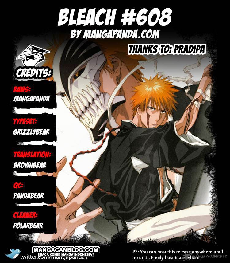 Bleach Chap 608 - Next Chap 609