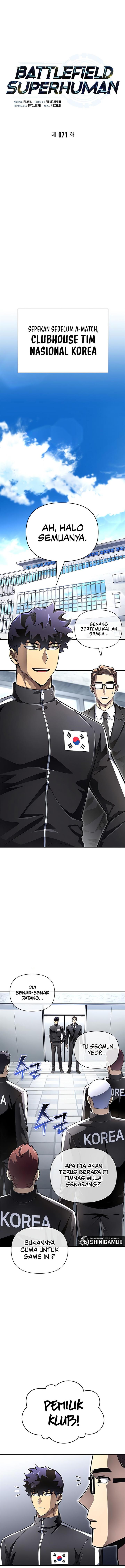 Superhuman Battlefield Chap 71 - Next Chap 72