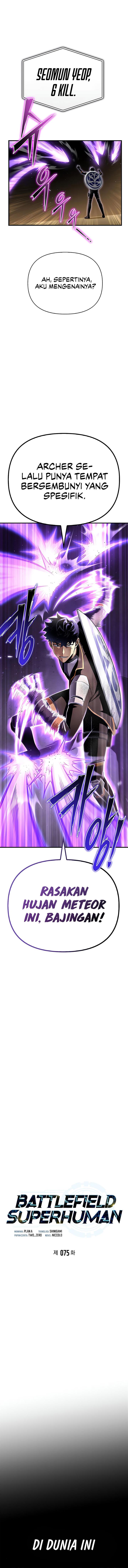 Superhuman Battlefield Chap 75 - Next Chap 76