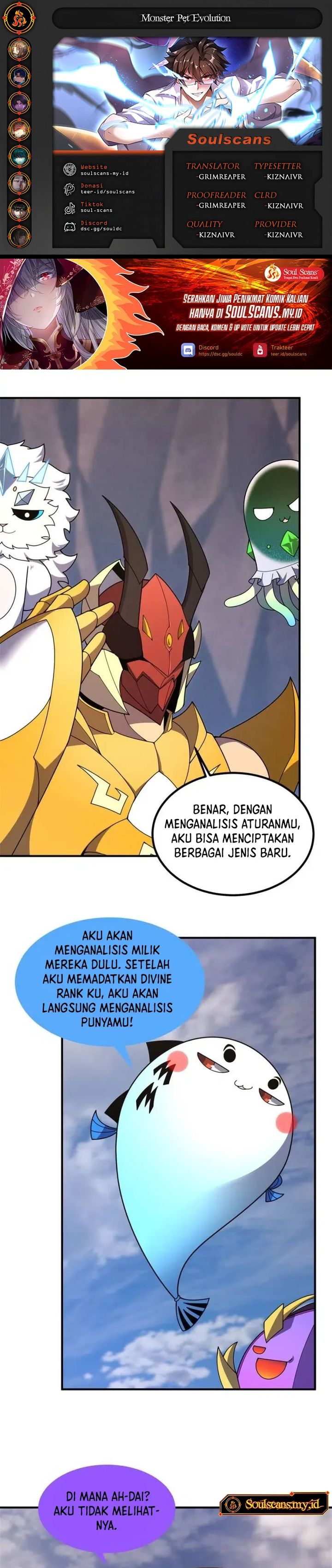 Monster Pet Evolution Chap 362 - Next Chap 363