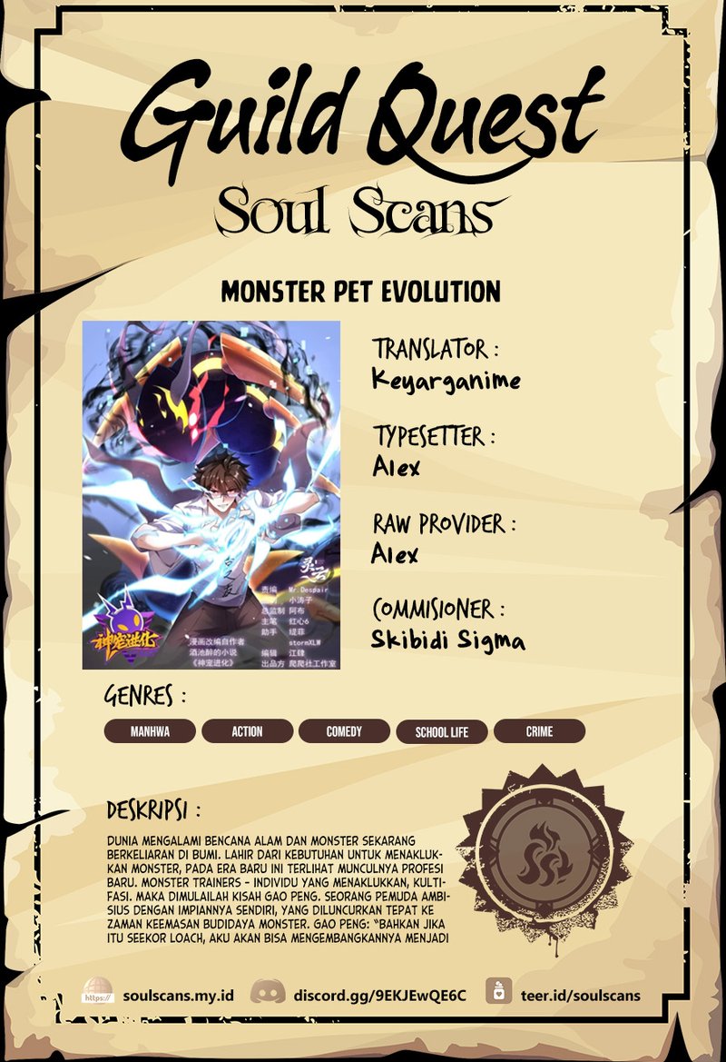 Monster Pet Evolution Chap 289 - Next Chap 290